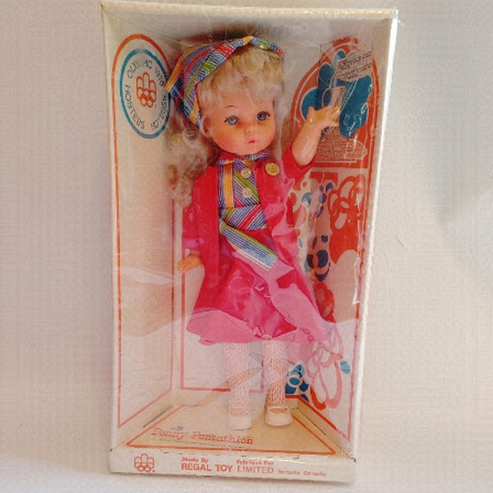 Vintage Penny Pentathlon Doll Montreal Olympics